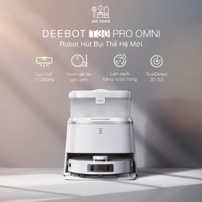 Robot Hút Bụi Lau Nhà DEEBOT T30 Pro Omini