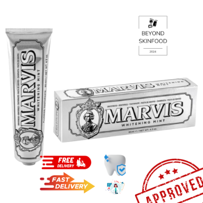 Kem Đánh Răng Marvis Whitening 85ml Làm Trắng Răng